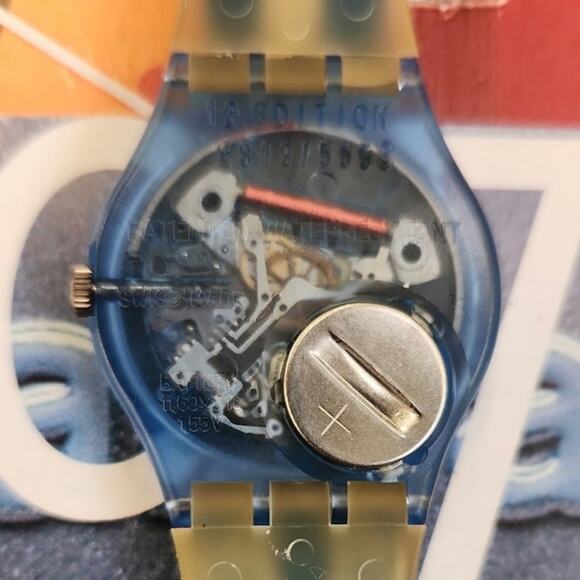 Swatch watch TEST GZ118 1991 Specials Designed by Cherif & Silve Defraoui - Picture 7 of 10